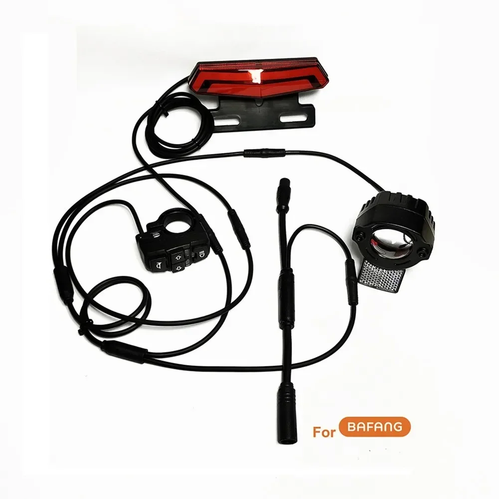 Bike Light Front Rear - دراجة كهربائية المصباح الذيل ضوء مجموعة