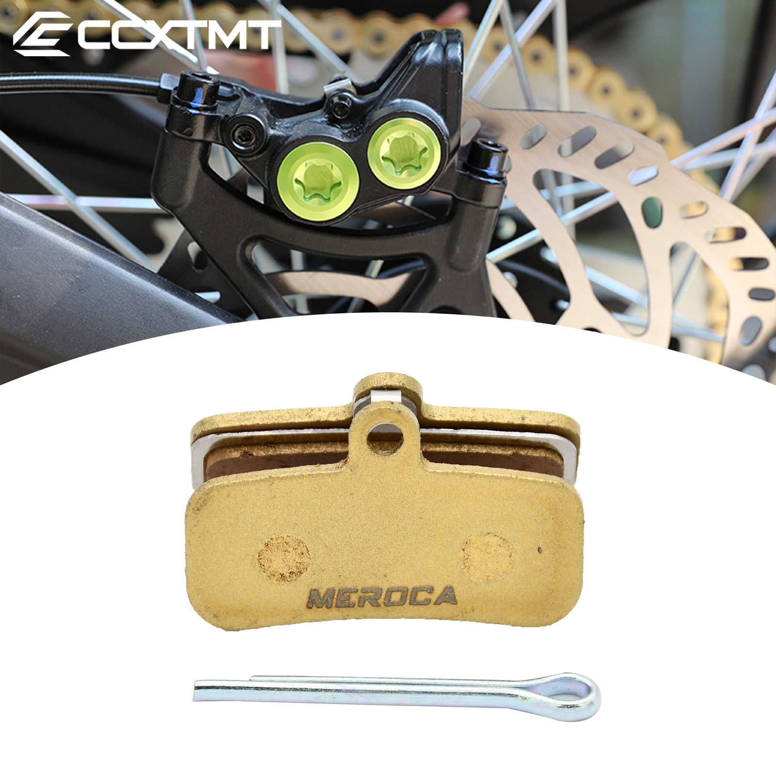 Bike Light Front Rear - دراجة نارية الجبهة والخلفية الصامتة الفرامل