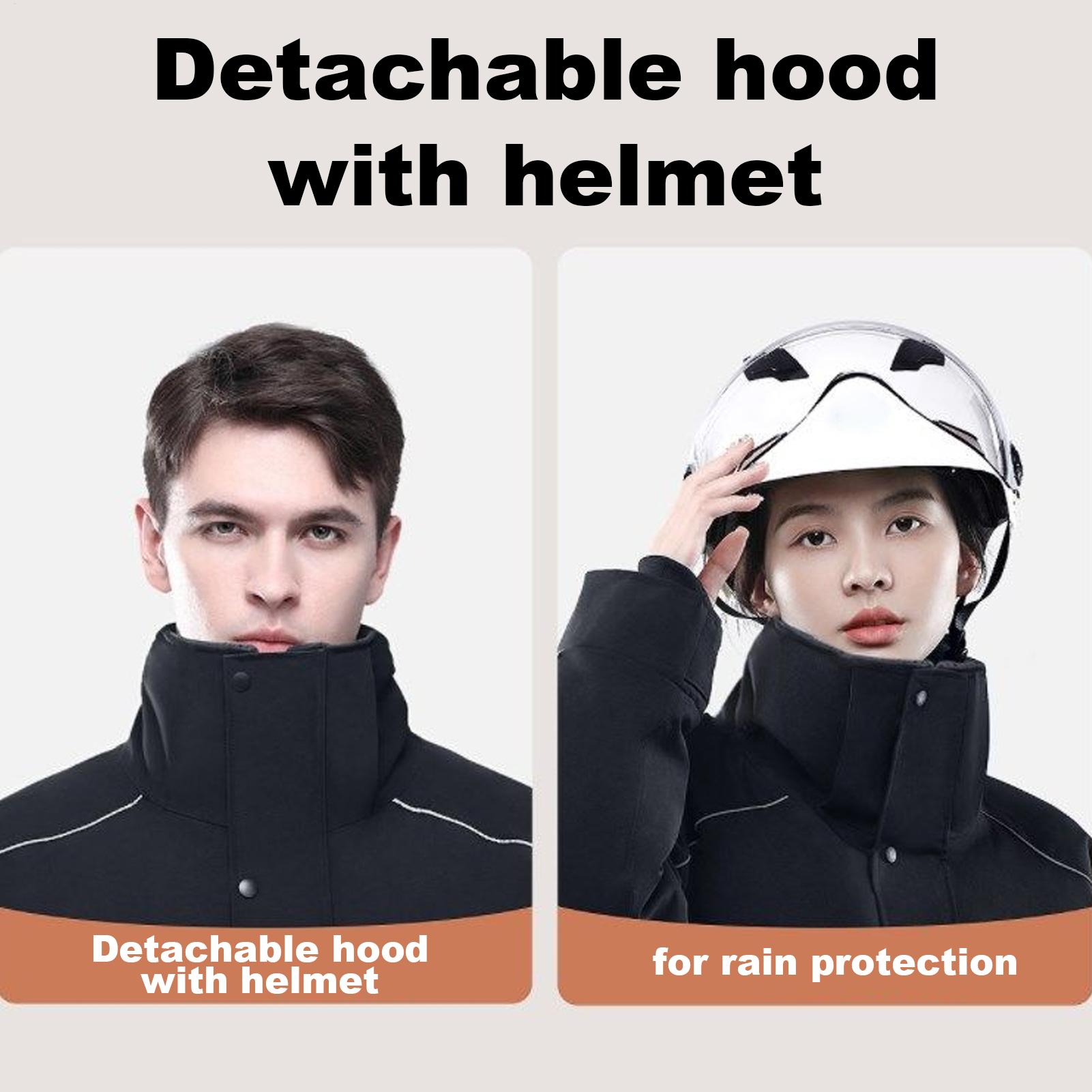 Cycling Commuter Jacket - سترة شتوية للدراجات النارية 4 جيوب