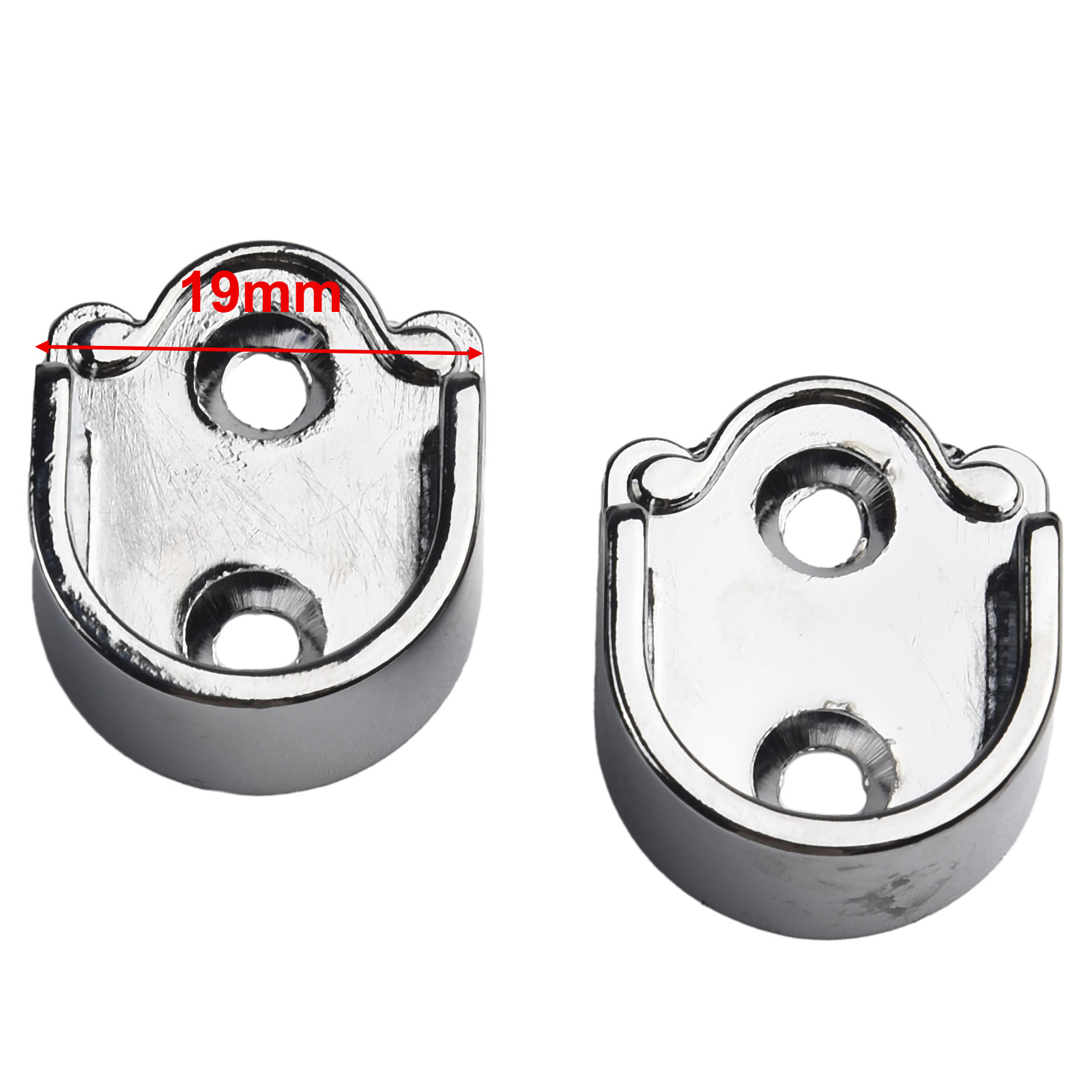 U Lock Heavy Duty - حامل قضيب شفة من الفولاذ المقاوم