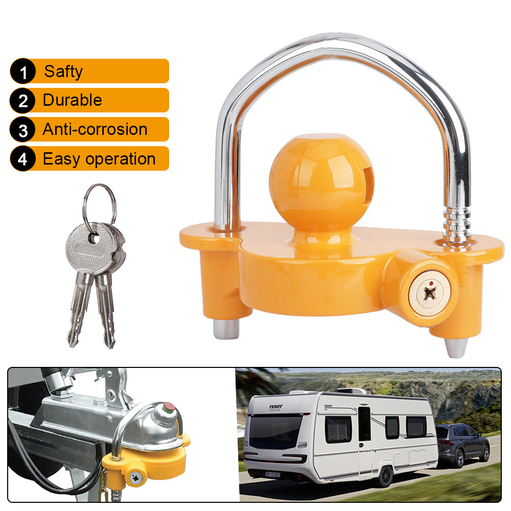 U-بولت مقطورة الكرة قفل العالم - مراجعة U Lock Heavy Duty وسعره