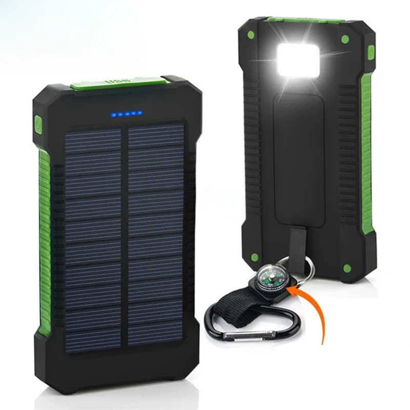 بنك طاقة شمسية محمول بسعة 2000 - مراجعة Usb Charger Dynamo وسعره