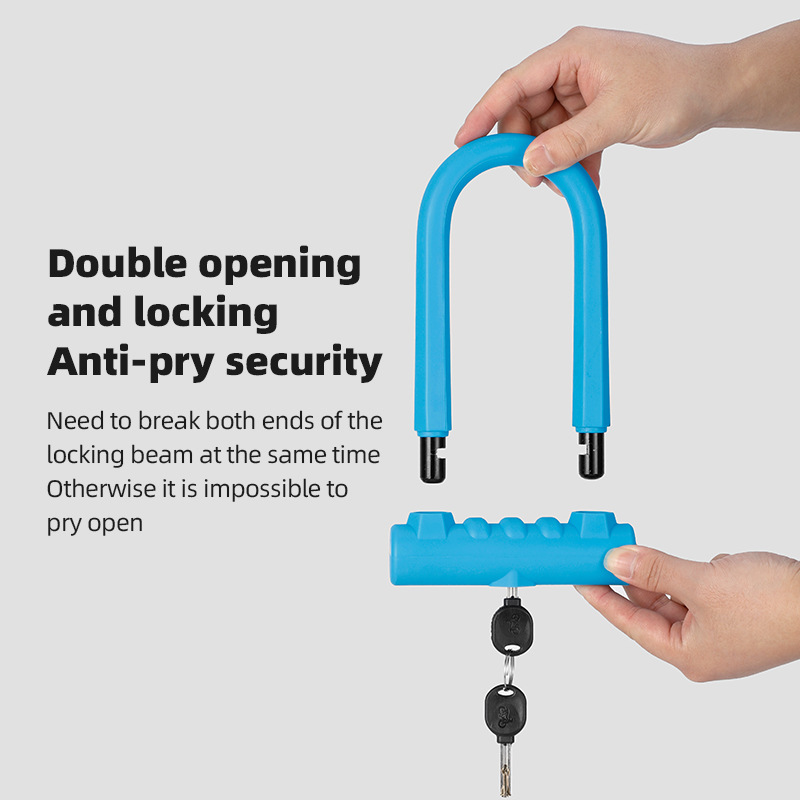 قفل دراجة على شكل حرف U شديد ا - مراجعة U Lock Heavy Duty وسعره