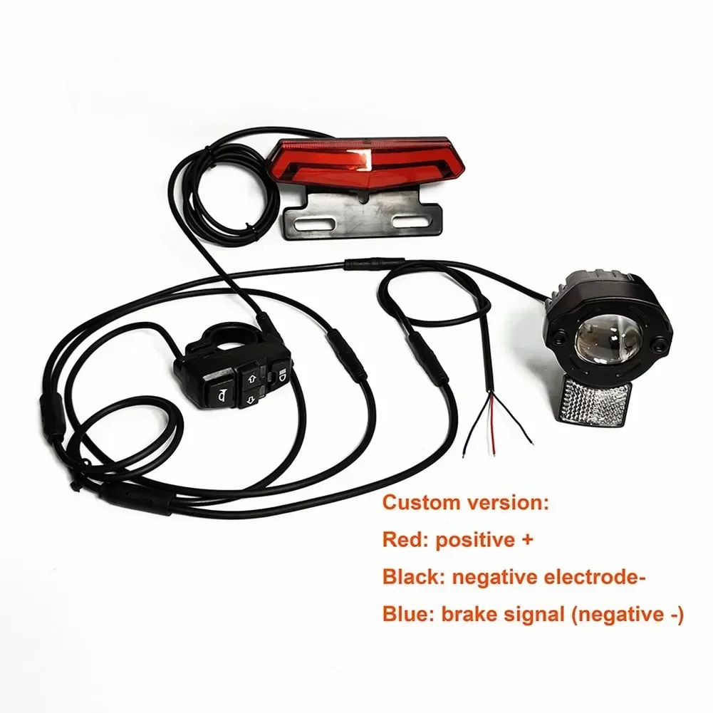 دراجة كهربائية المصباح الذيل ض - مراجعة Bike Light Front Rear وسعره