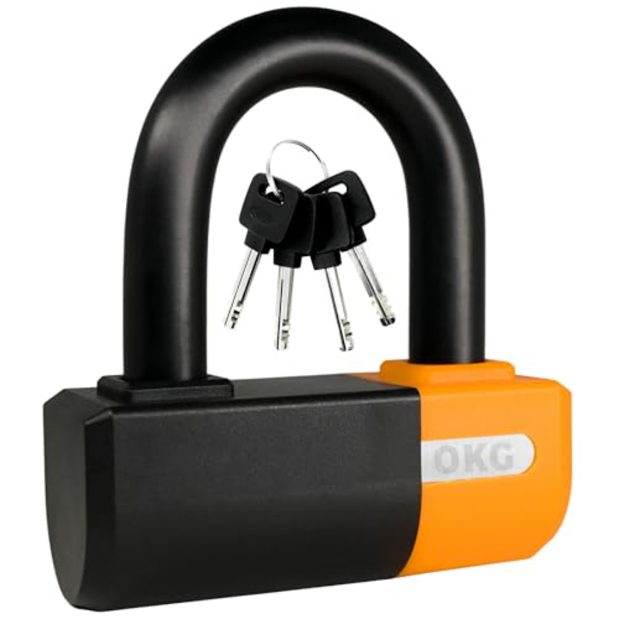 قفل دراجة نارية صغير على شكل ح - مراجعة U Lock Heavy Duty وسعره