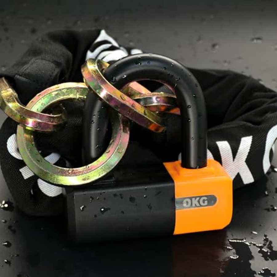 قفل دراجة نارية صغير على شكل ح - مراجعة U Lock Heavy Duty وسعره