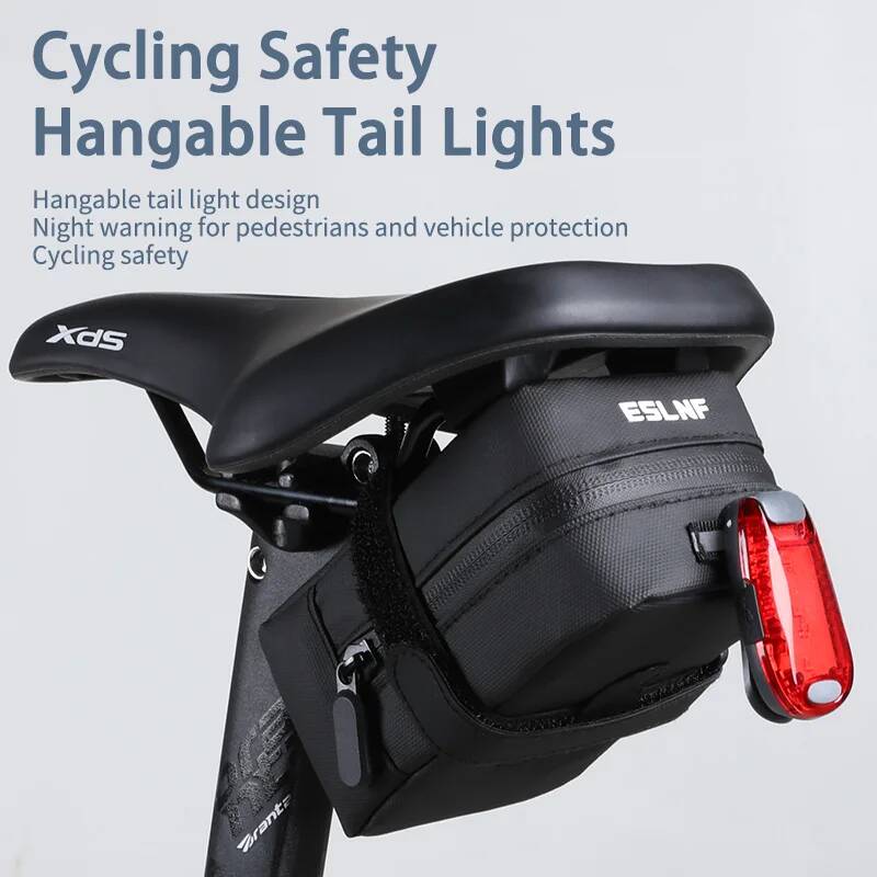 حقيبة دراجة صغيرة مقاومة للماء - مراجعة Saddle Bag Under Seat وسعره