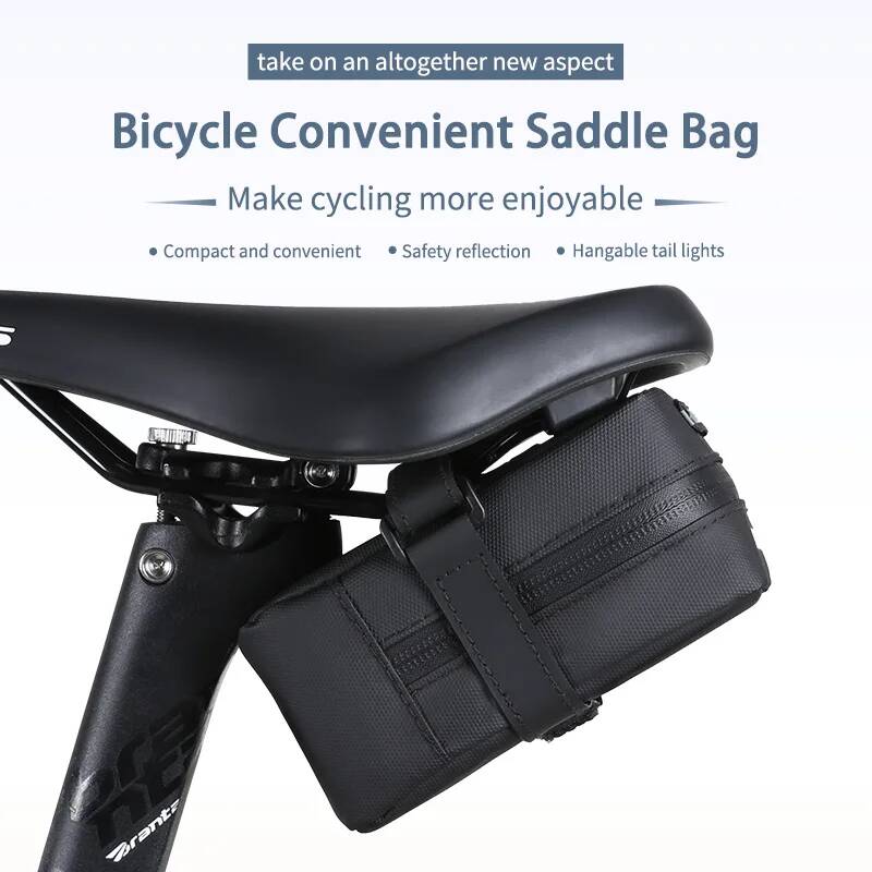 حقيبة دراجة صغيرة مقاومة للماء - مراجعة Saddle Bag Under Seat وسعره
