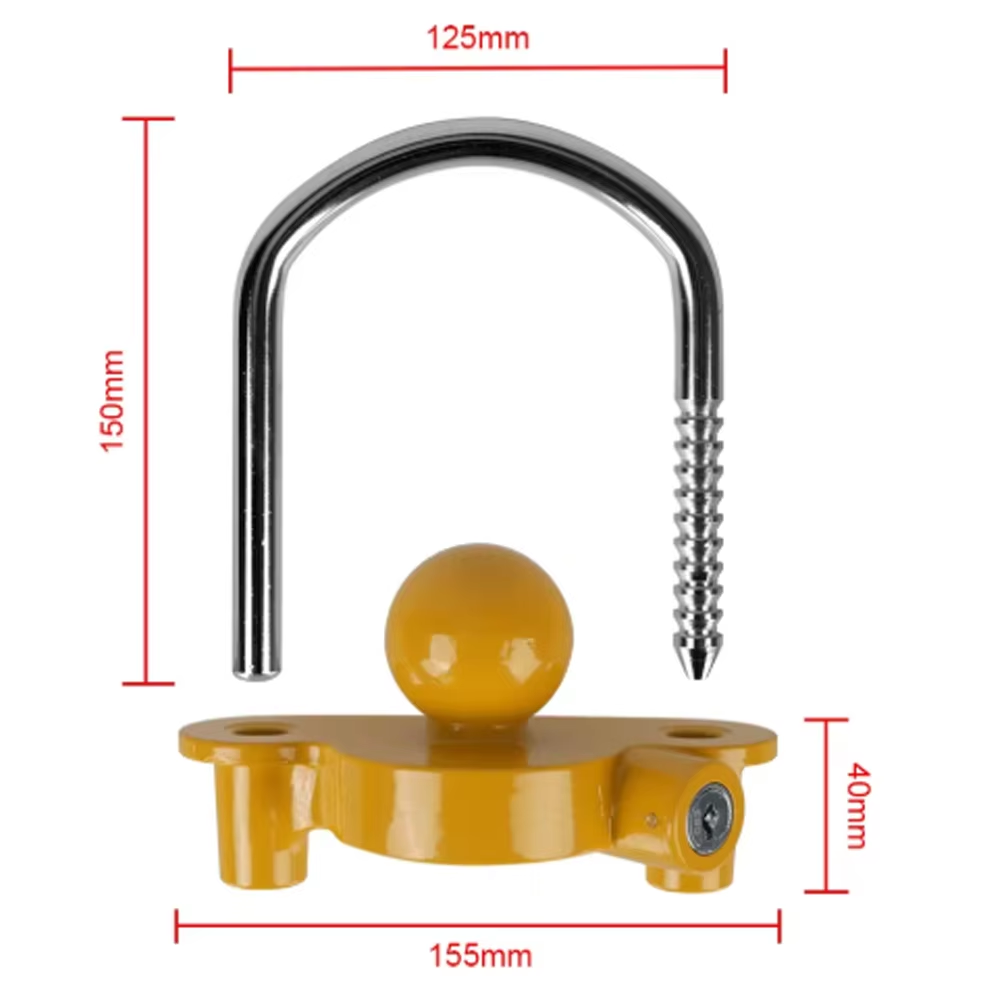 قفل وصلة جر مقطورة شديد التحمل - مراجعة U Lock Heavy Duty وسعره