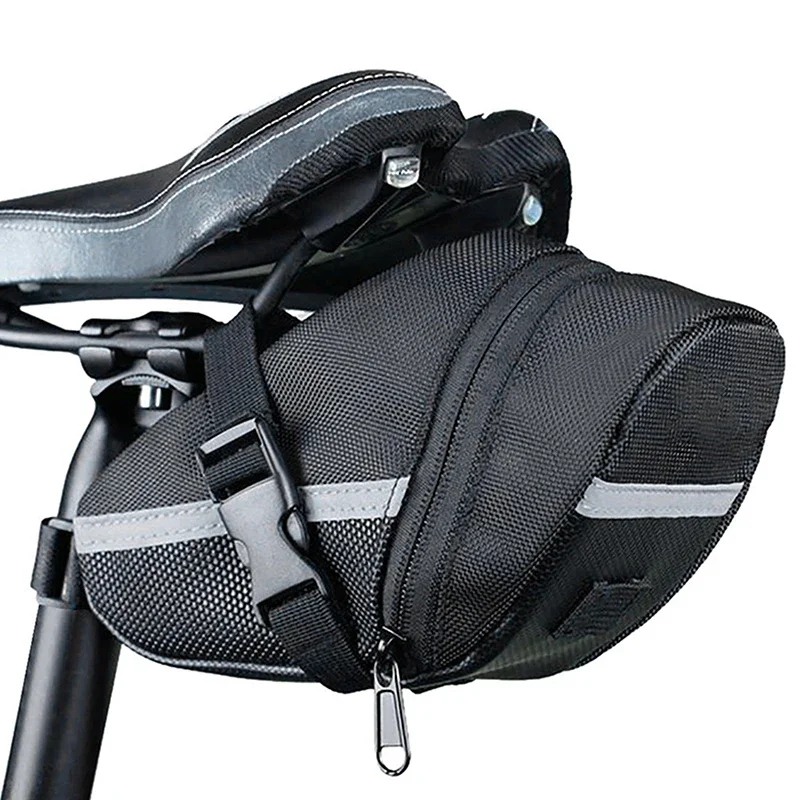 حقيبة تحت مقعد الدراجة مع شريط - مراجعة Saddle Bag Under Seat وسعره