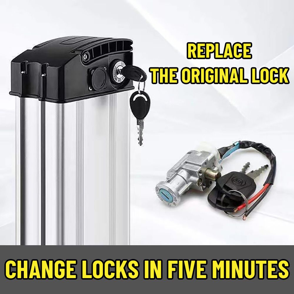E-الدراجة قفل البطارية مع 2 مف - مراجعة Commuter Bike Lock وسعره