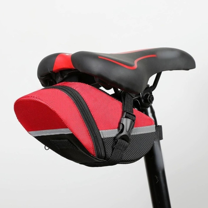 5-حزمة حقيبة مقعد الدراجة دراج - مراجعة Saddle Bag Under Seat وسعره
