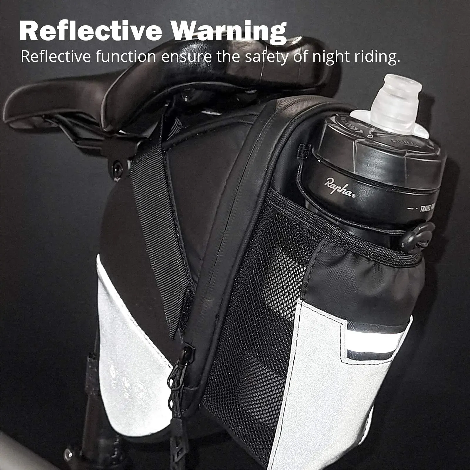 حقيبة سرج الدراجة مقاومة للماء - مراجعة Saddle Bag Under Seat وسعره