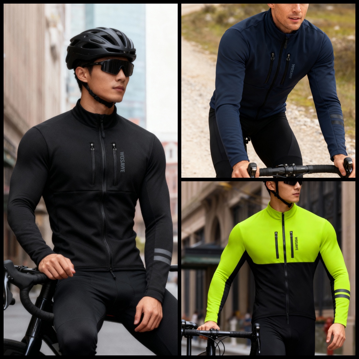WOSAWE الدراجات سترة الشتاء ال - مراجعة Cycling Commuter Jacket وسعره