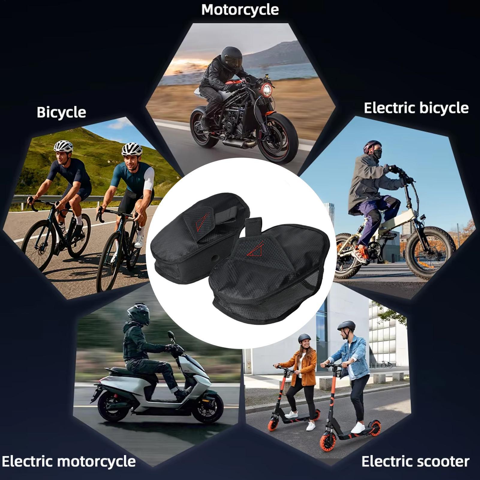 قفازات مقود الدراجة من القماش  - مراجعة Cycling Commute Distance وسعره