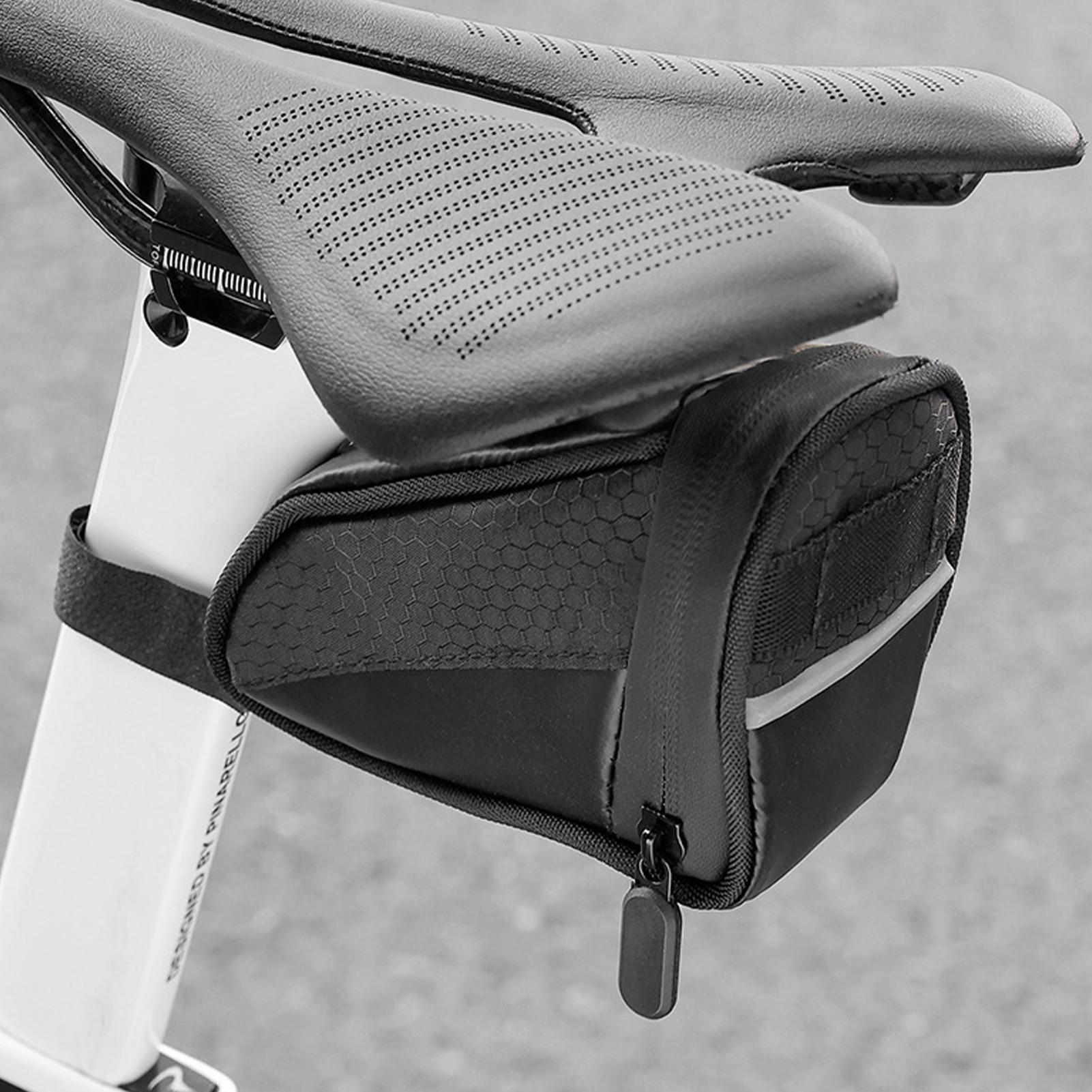 حقيبة كبيرة بسحاب للدراجة حقيب - مراجعة Saddle Bag Under Seat وسعره