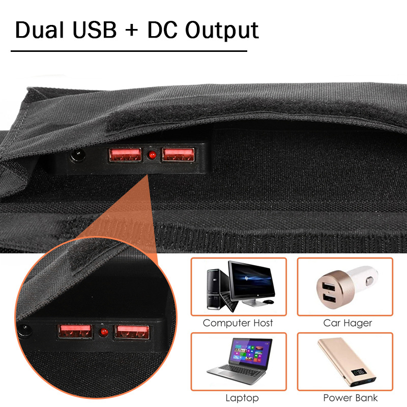 شاحن شمسي محمول قابل للطي بقوة - مراجعة Usb Charger Dynamo وسعره