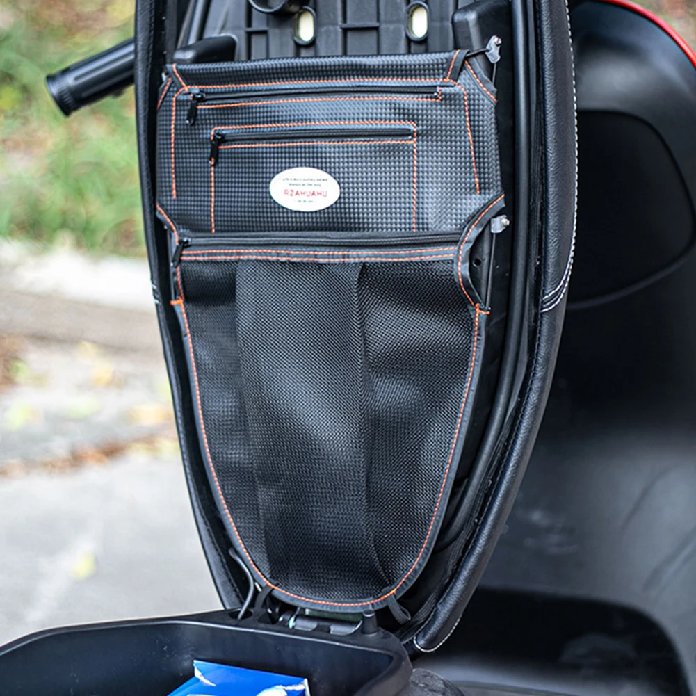 RZAHUAHU-حقيبة منظم للدراجات ا - مراجعة Saddle Bag Under Seat وسعره