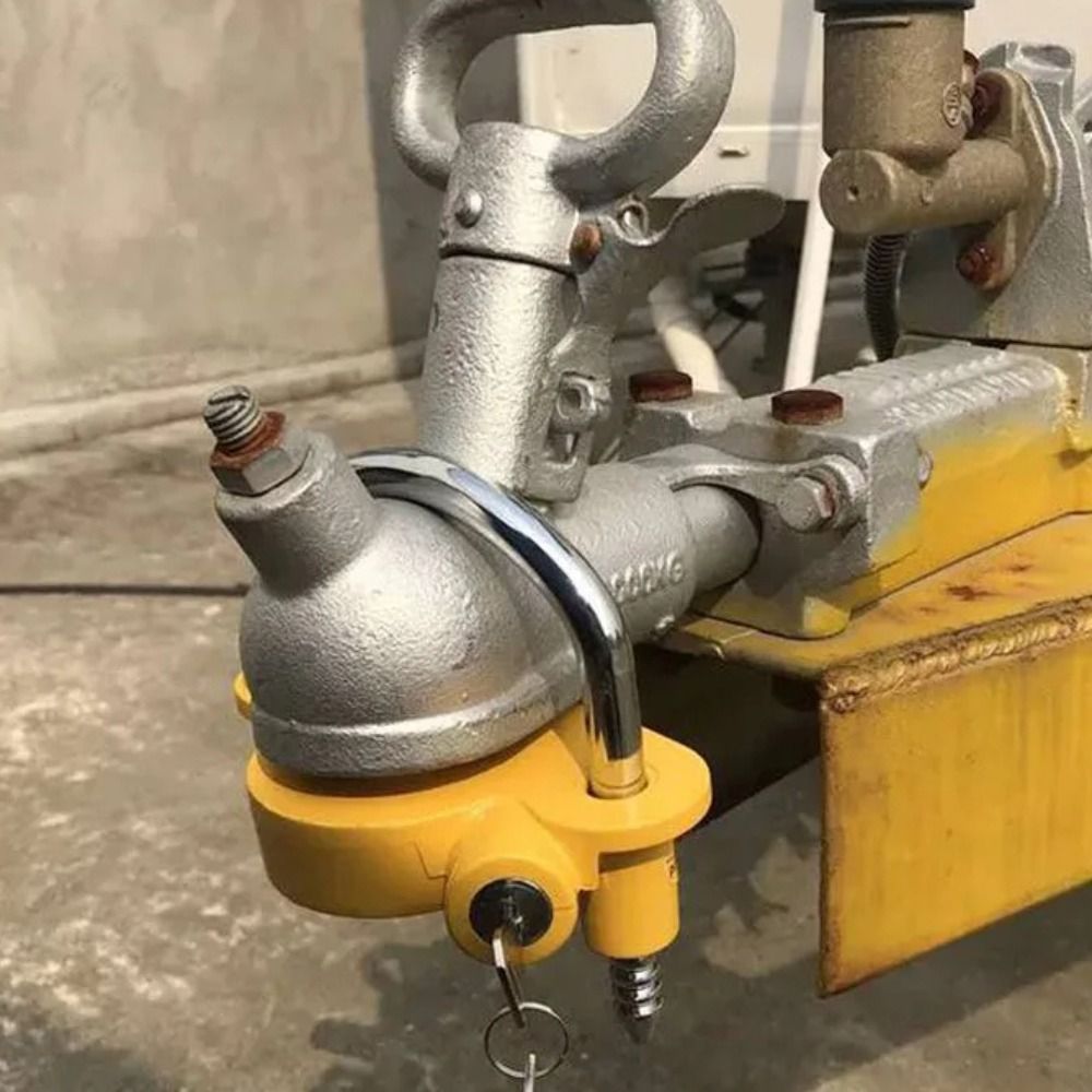 قفل وصلة جر مقطورة السيارة عال - مراجعة U Lock Heavy Duty وسعره