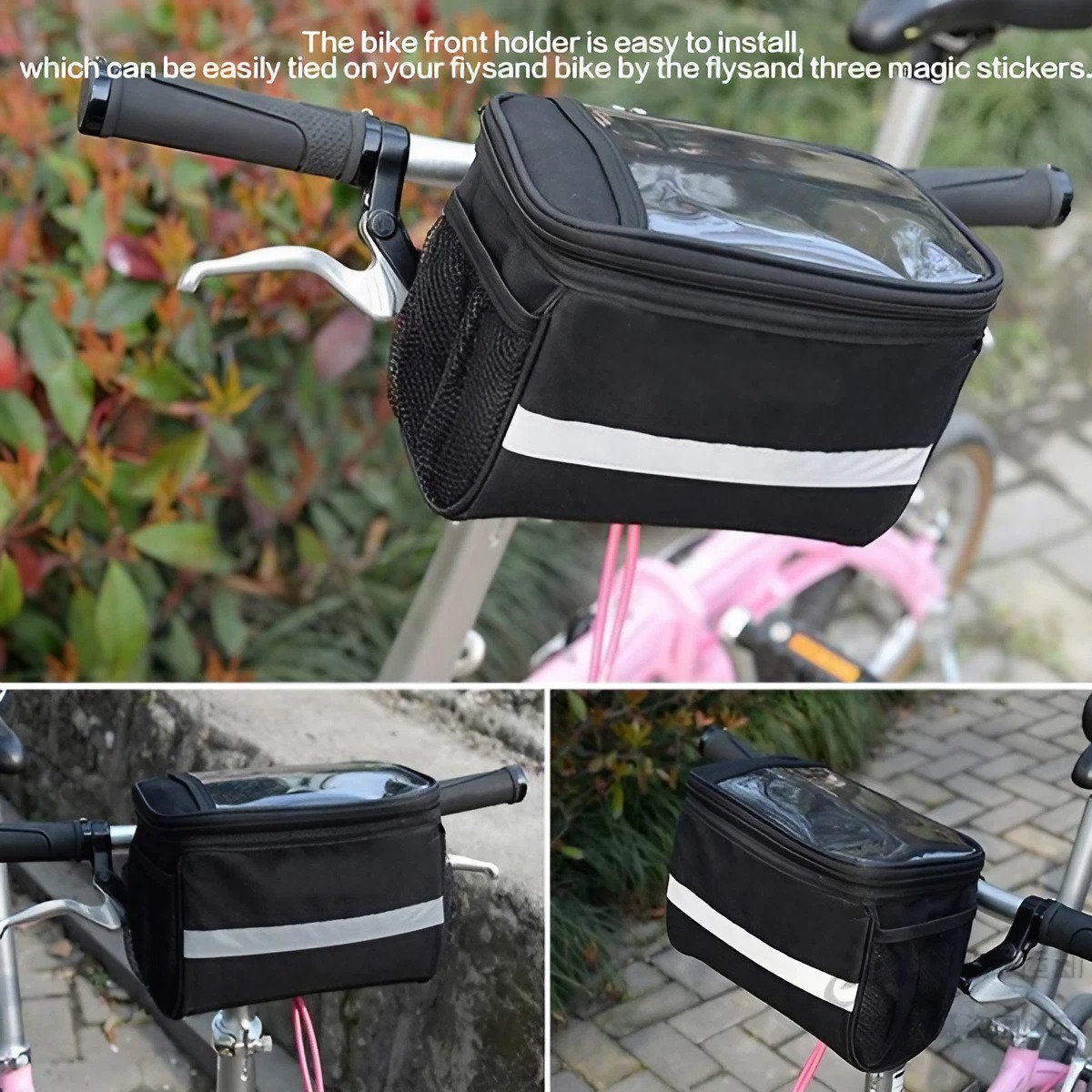 حقيبة دراجات أمامية مقاومة للم - مراجعة Cycling Commuter Backpack Waterproof وسعره