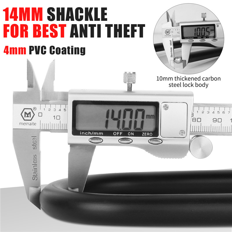 قفل دراجة على شكل حرف U مضاد ل - مراجعة U Lock Heavy Duty وسعره