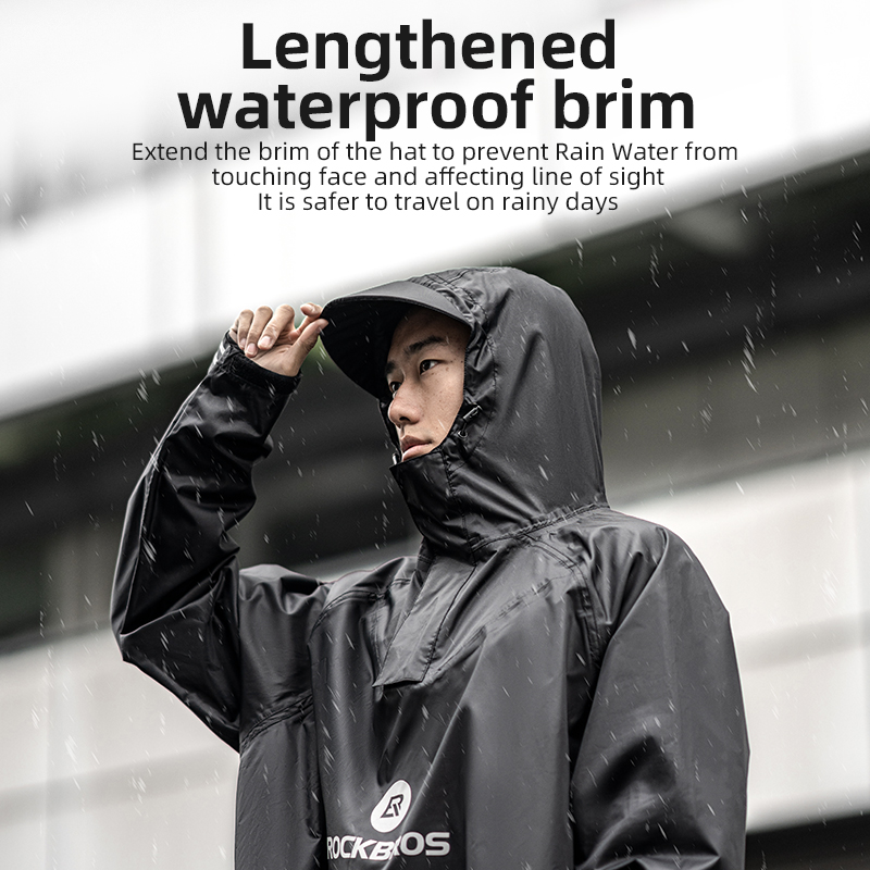 ROCKBROS دراجة معطف واق من الم - مراجعة Cycling Commuter Rain Jacket وسعره