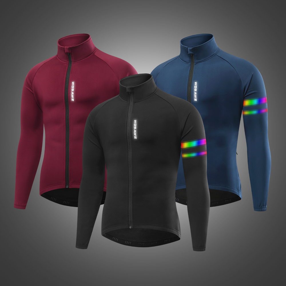 سترة WOSAWE للرجال شتوية حراري - مراجعة Cycling Commuter Jacket وسعره